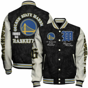Limited Edition – Customized NBA Golden State Warriors Baseball Jacket