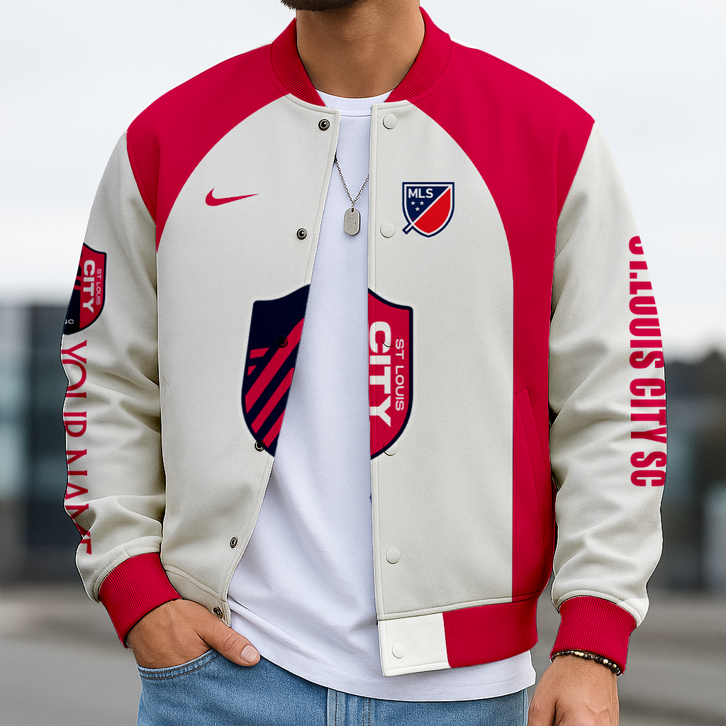 Limited Edition – Customized MLS St. Louis City SC Baseball Jacket