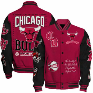 Limited Edition – Customized NBA Chicago Bulls Baseball Jacket