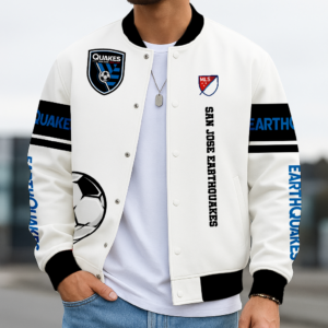 Limited Edition – Customized MLS San Jose Earthquakes Baseball Jacket