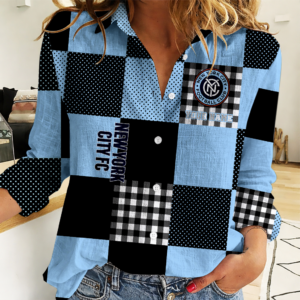 Limited Edition – Customized MLS New York City FC Women Casual Shirt