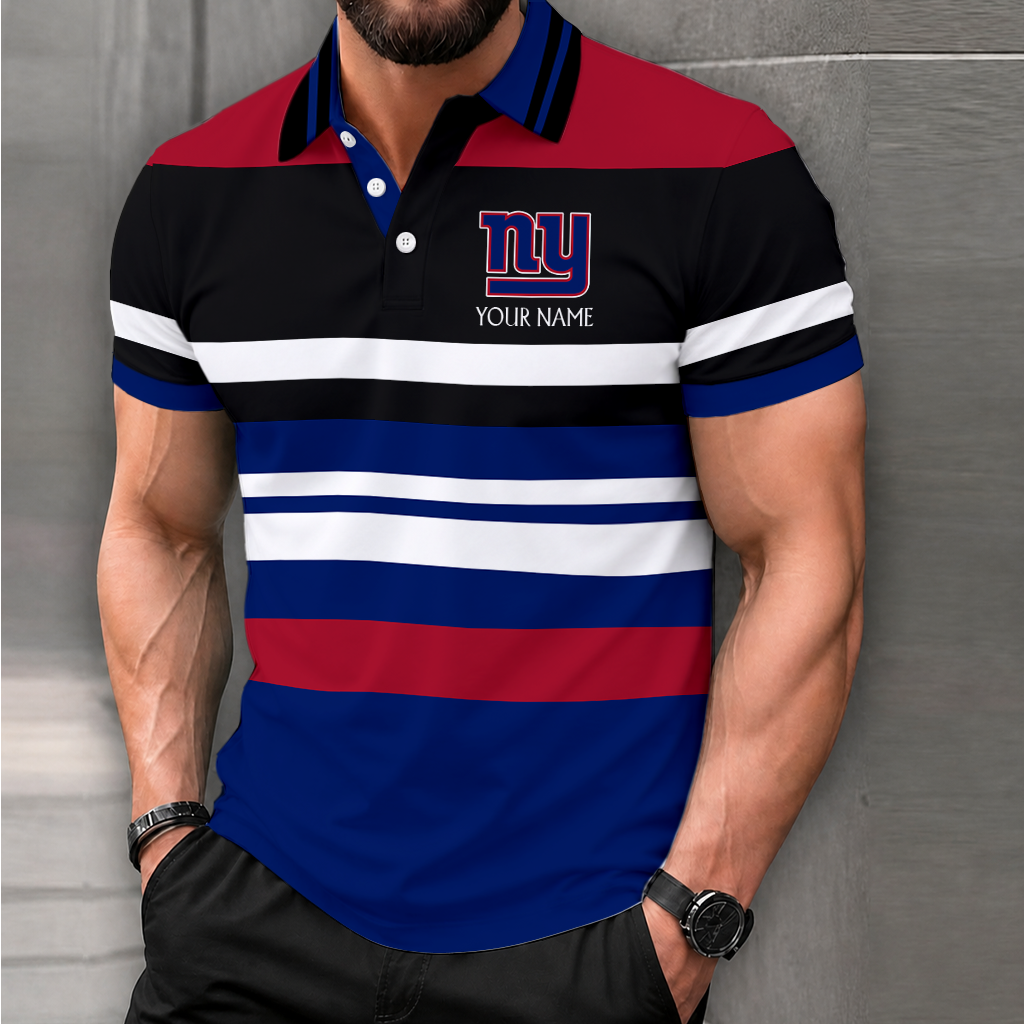 Limited Edition – Customized NFL New York Giants Polo Shirt