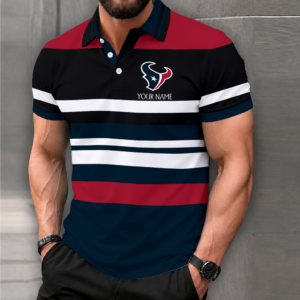 Limited Edition – Customized NFL Houston Texans Polo Shirt