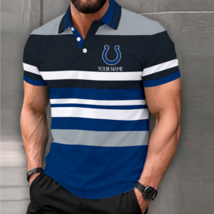 Limited Edition – Customized NFL Indianapolis Colts Polo Shirt