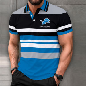 Limited Edition – Customized NFL Detroit Lions Polo Shirt