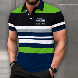 Limited Edition – Customized NFL Seattle Seahawks Polo Shirt
