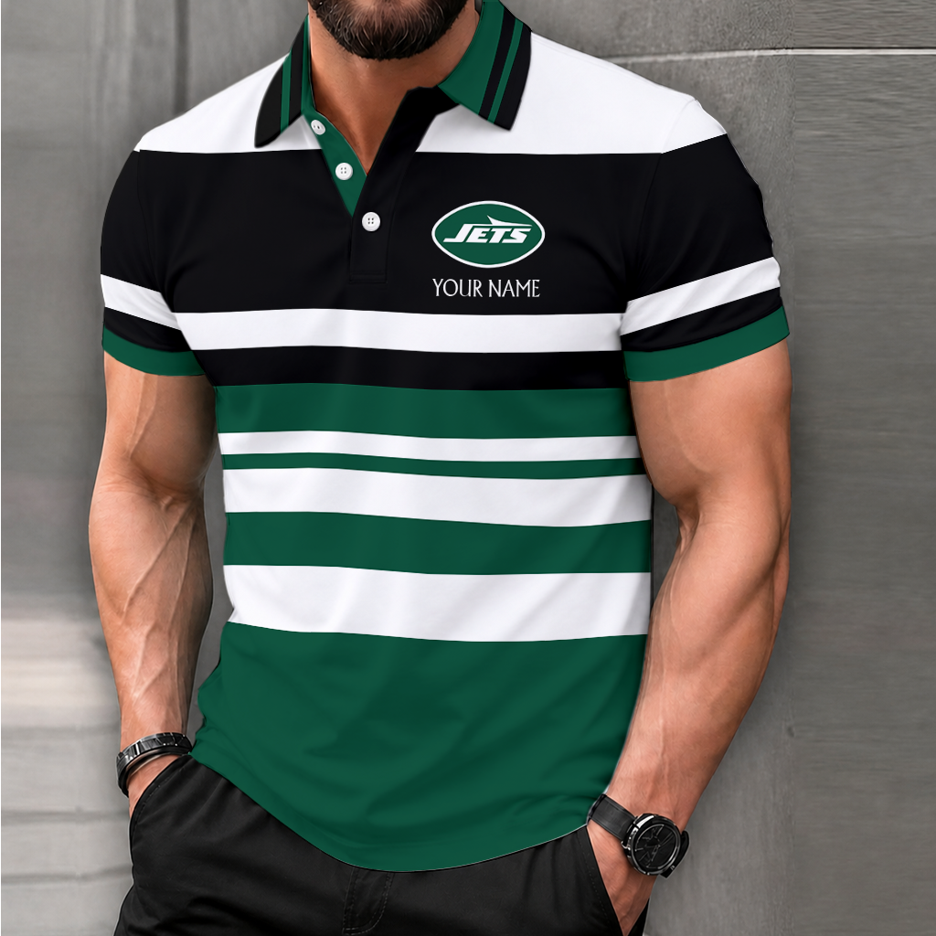 Limited Edition – Customized NFL New York Jets Polo Shirt