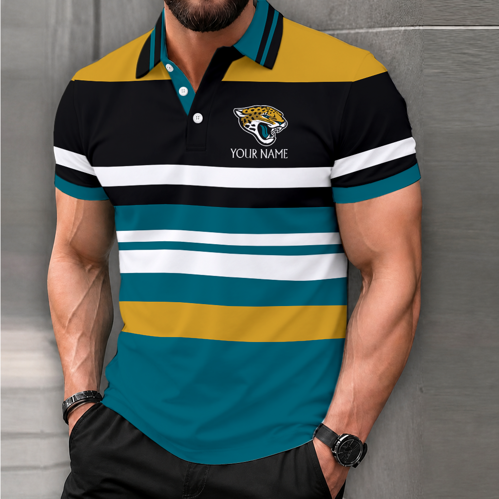 Limited Edition – Customized NFL Jacksonville Jaguars Polo Shirt