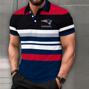 Limited Edition – Customized NFL New England Patriots Polo Shirt