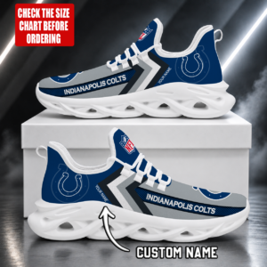 Limited Edition – Customized NFL Indianapolis Colts Unisex Max Soul Shoes