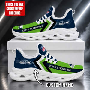 Limited Edition – Customized NFL Seattle Seahawks Unisex Max Soul Shoes