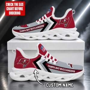 Limited Edition – Customized NFL Tampa Bay Buccaneers Unisex Max Soul Shoes