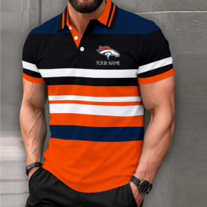 Limited Edition – Customized NFL Denver Broncos Polo Shirt
