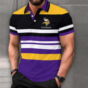 Limited Edition – Customized NFL Minnesota Vikings Polo Shirt