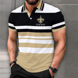 Limited Edition – Customized NFL New Orleans Saints Polo Shirt