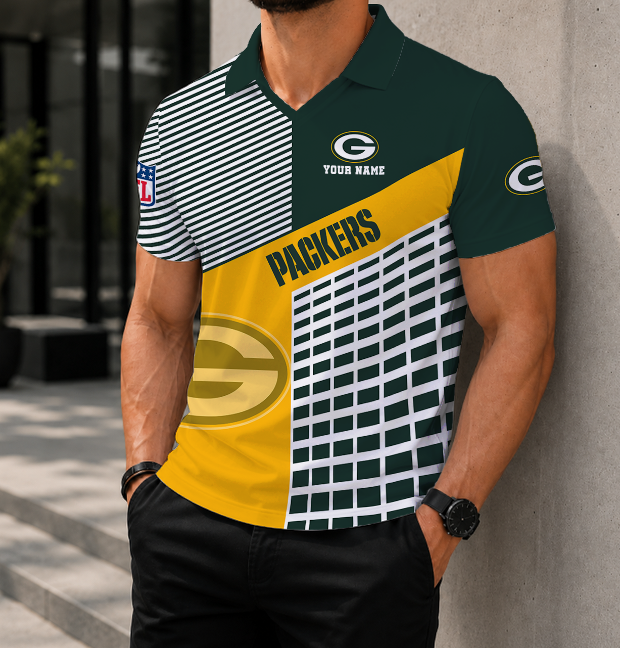 Limited Edition – Customized NFL Green Bay Packers Polo Shirt