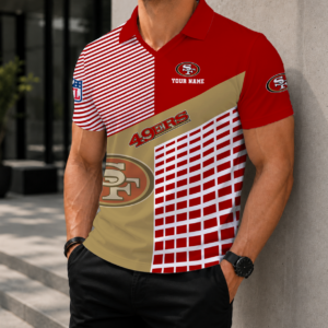 Limited Edition – Customized NFL San Francisco 49Ers Polo Shirt