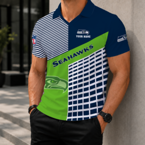 Limited Edition – Customized NFL Seattle Seahawks Polo Shirt