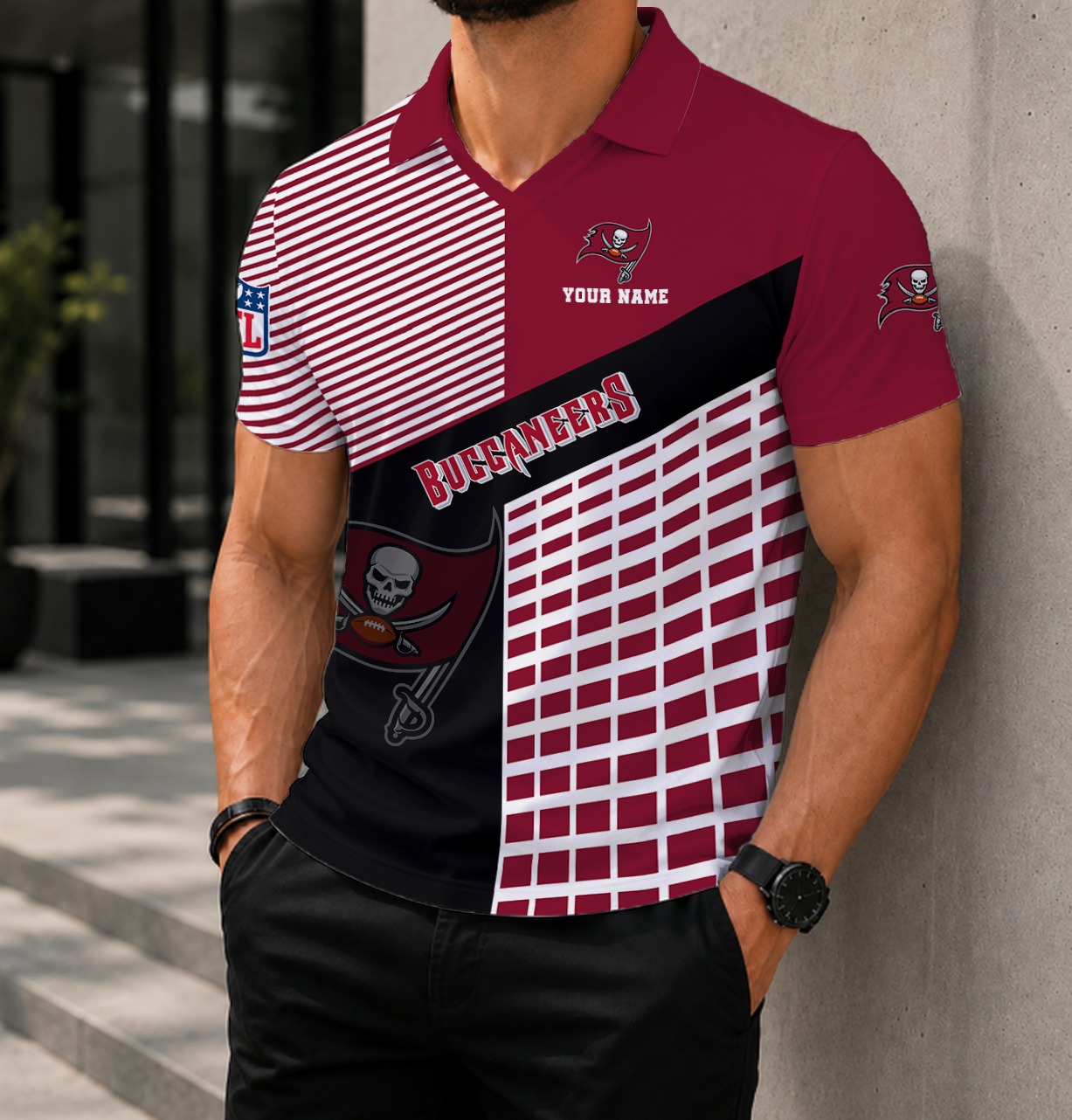 Limited Edition – Customized NFL Tampa Bay Buccaneers0 Polo Shirt