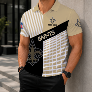 Limited Edition – Customized NFL New Orleans Saints Polo Shirt