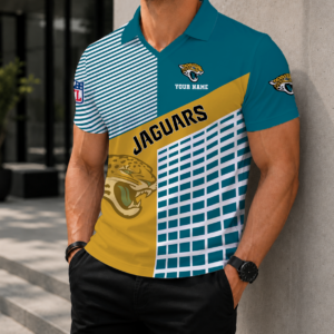 Limited Edition – Customized NFL Jacksonville Jaguars Polo Shirt