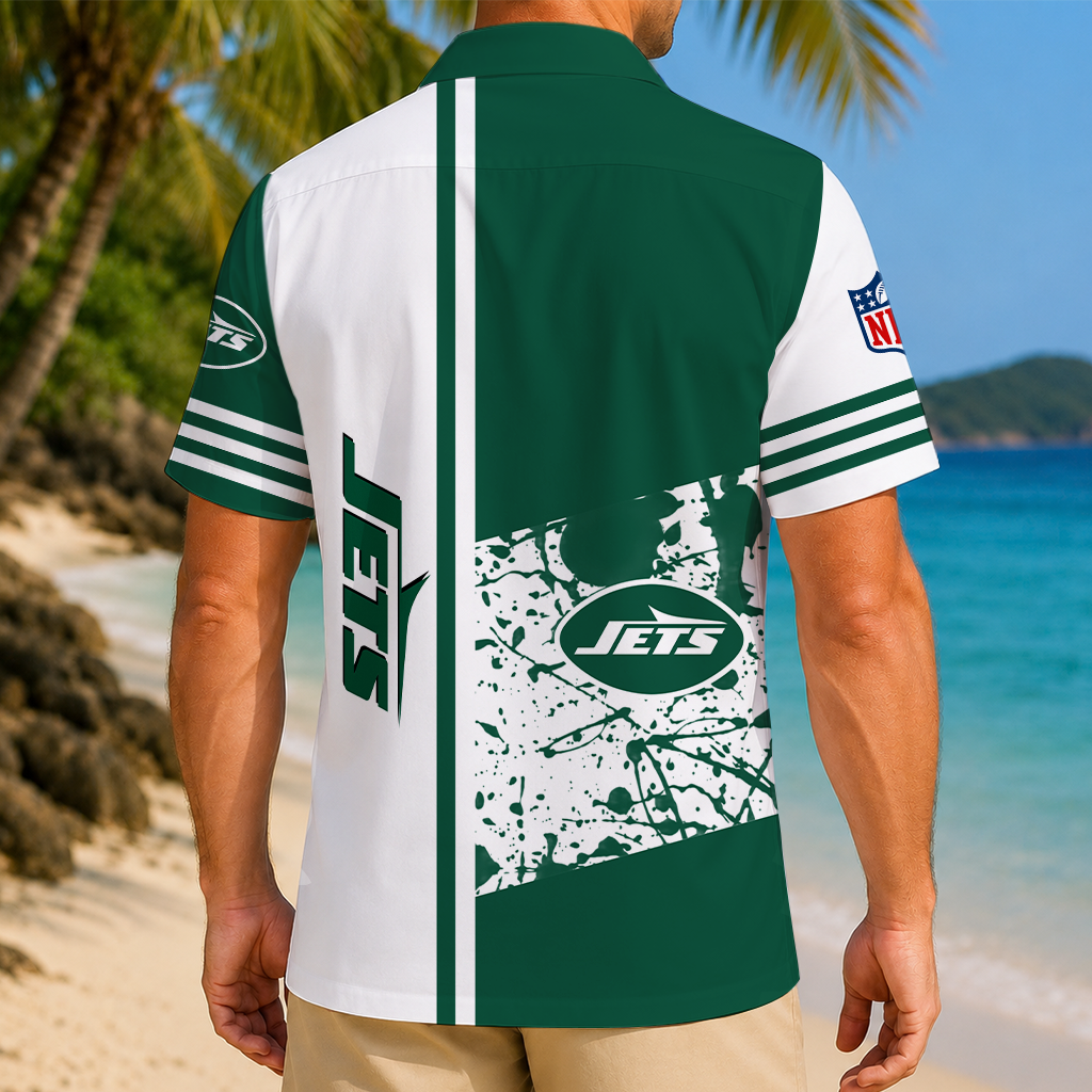 Limited Edition – Customized NFL New York Jets Unisex Hawaiian Shirt - Image 2