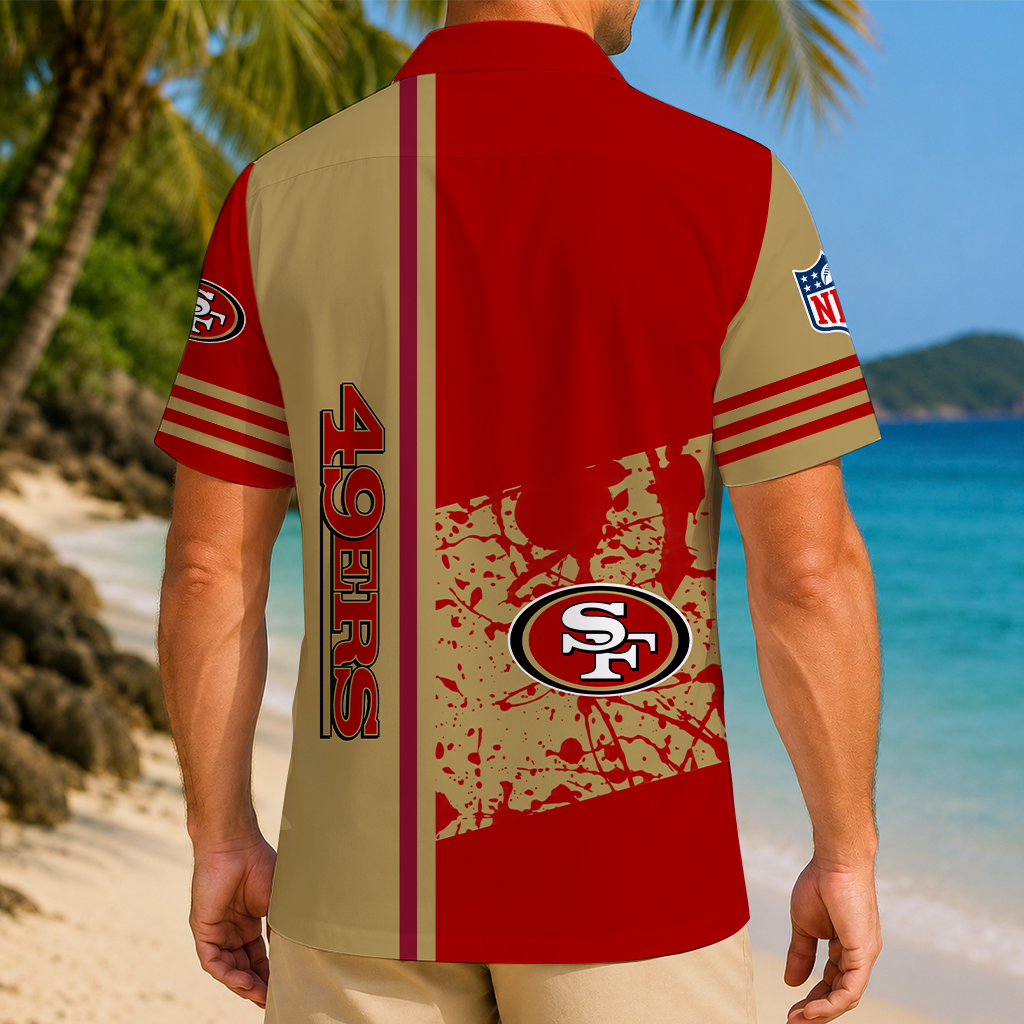 Limited Edition – Customized NFL San Francisco 49Ers Unisex Hawaiian Shirt - Image 2