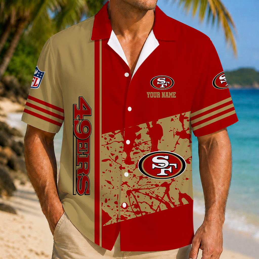 Limited Edition – Customized NFL San Francisco 49Ers Unisex Hawaiian Shirt