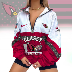 Limited Edition – Customized NFL Arizona Cardinals V-Neck Zipper Sweatshirt Jacket