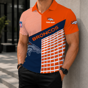 Limited Edition – Customized NFL Denver Broncos Polo Shirt