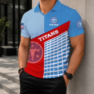 Limited Edition – Customized NFL Tennessee Titans Polo Shirt