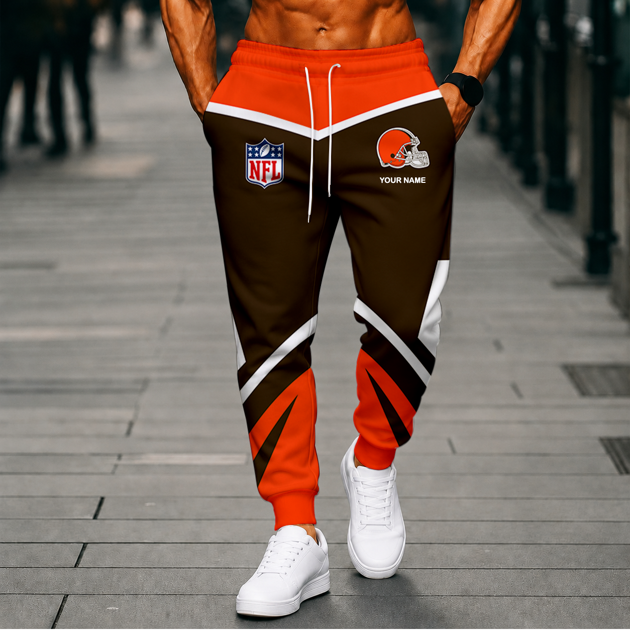 Limited Edition – Customized NFL Cleveland Browns Sweatpants