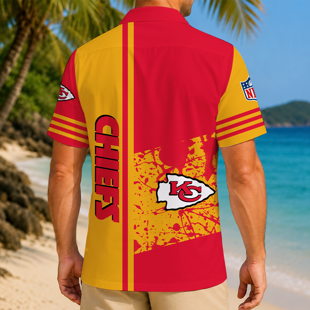 Limited Edition – Customized NFL Kansas City Chiefs Unisex Hawaiian Shirt - Image 2