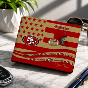 Limited Edition – Customized NFL San Francisco 49Ers Leather Wallet