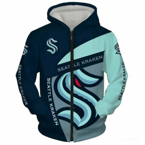 Limited Edition – Customized NHL Seattle Kraken Hoodie & Zip Hoodie