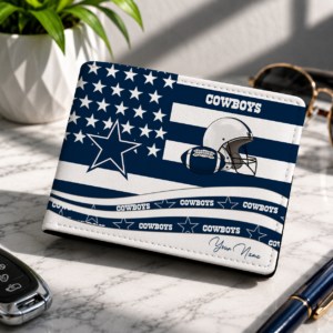 Limited Edition – Customized NFL Dallas Cowboys Leather Wallet