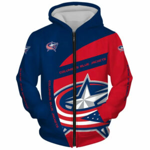 Limited Edition – Customized NHL Columbus Blue Jackets Hoodie & Zip Hoodie