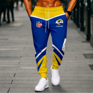 Limited Edition – Customized NFL Los Angeles Rams Sweatpants