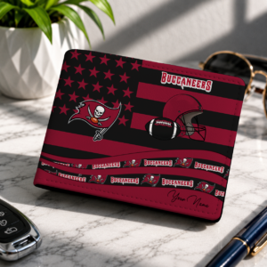 Limited Edition – Customized NFL Tampa Bay Buccaneers Leather Wallet