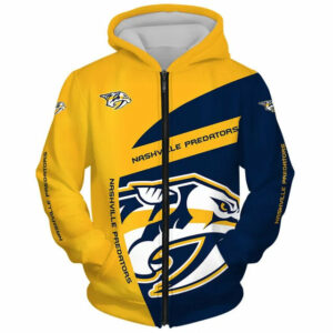 Limited Edition – Customized NHL Nashville Predators Hoodie & Zip Hoodie