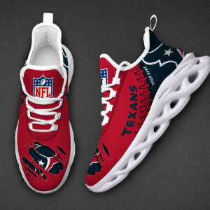 Limited Edition – Customized NFL Houston Texans Unisex Max Soul Shoes