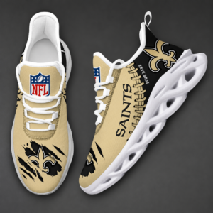 Limited Edition – Customized NFL New Orleans Saints Unisex Max Soul Shoes