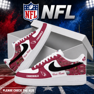 Limited Edition – Customized NFL Arizona Cardinals Air Force 1 Shoes