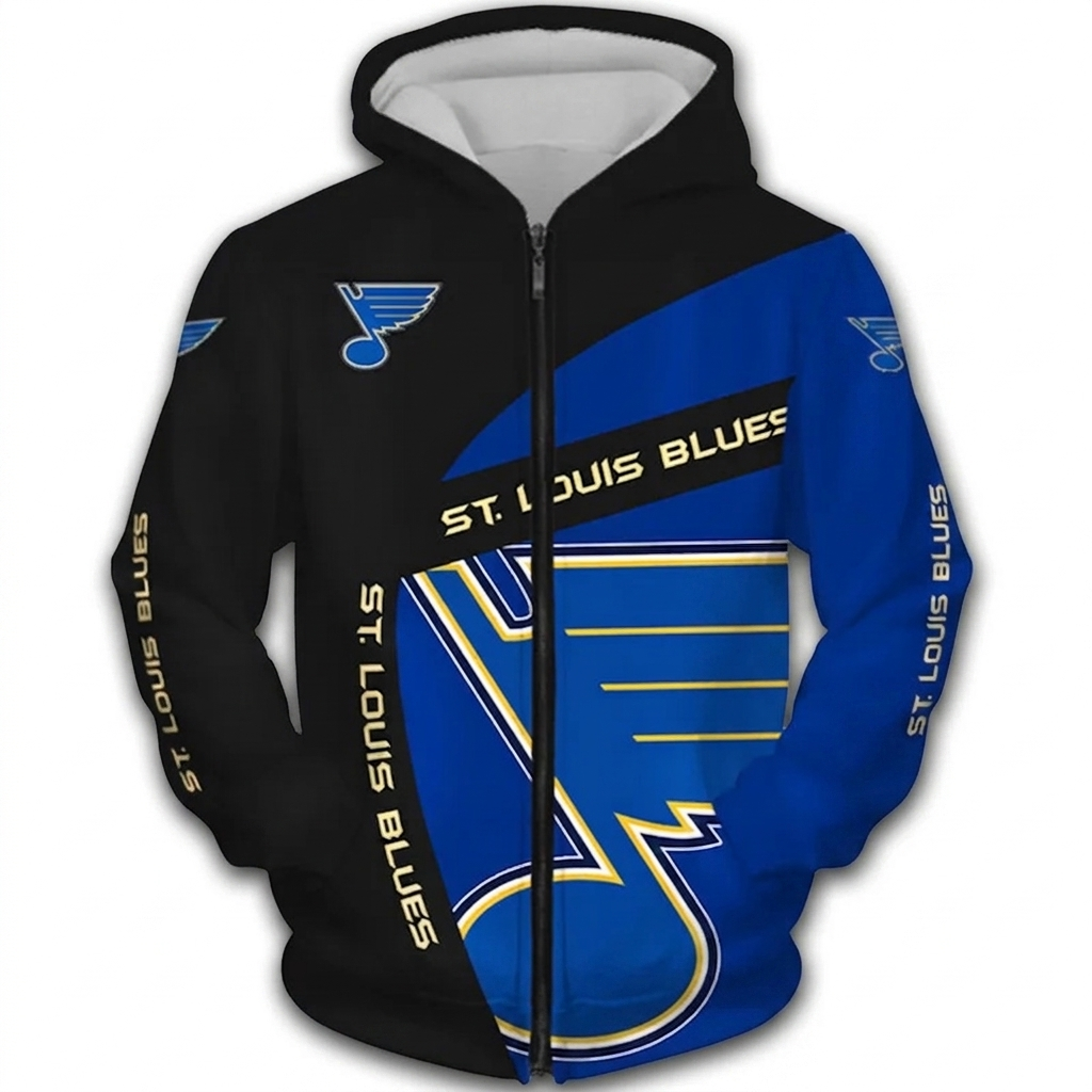 Limited Edition – Customized NHL St. Louis Blues Hoodie & Zip Hoodie