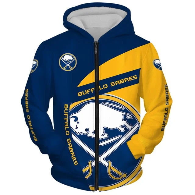 Limited Edition – Customized NHL Buffalo Sabres Hoodie & Zip Hoodie