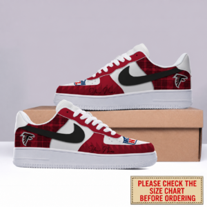 Limited Edition – Customized NFL Atlanta Falcons Air Force 1 Shoes