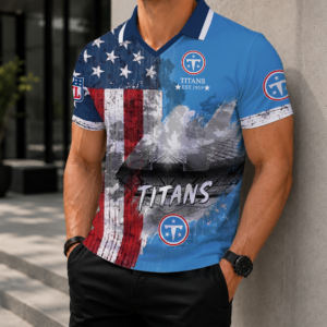 Limited Edition – Customized NFL Tennessee Titans Polo Shirt