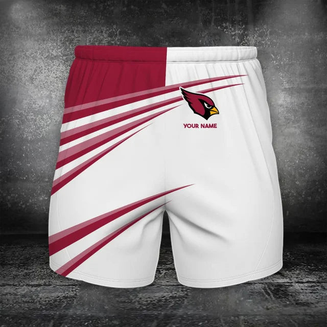 Limited Edition – Customized NFL Arizona Cardinals Polo Shirt & Short Pants Set - Image 2