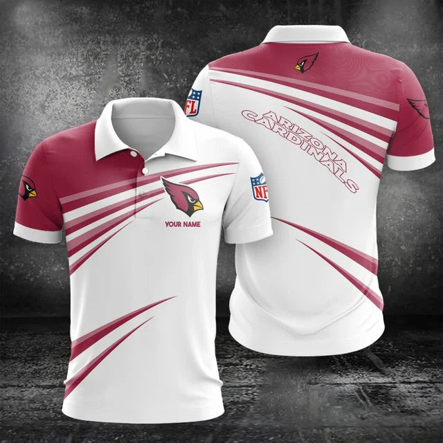 Limited Edition – Customized NFL Arizona Cardinals Polo Shirt & Short Pants Set