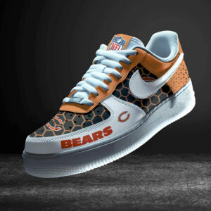Limited Edition – Customized NFL Chicago Bears Air Force 1 Sneakers